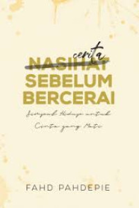 Image of Cerita Nasihat Sebelum Bercerai