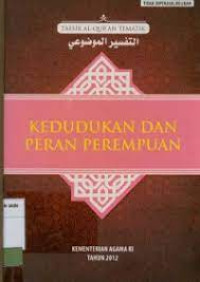 Image of Kedudukan dan Peran Perempuan