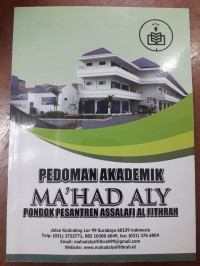 Image of Pedoman Akademik Ma'had Aly